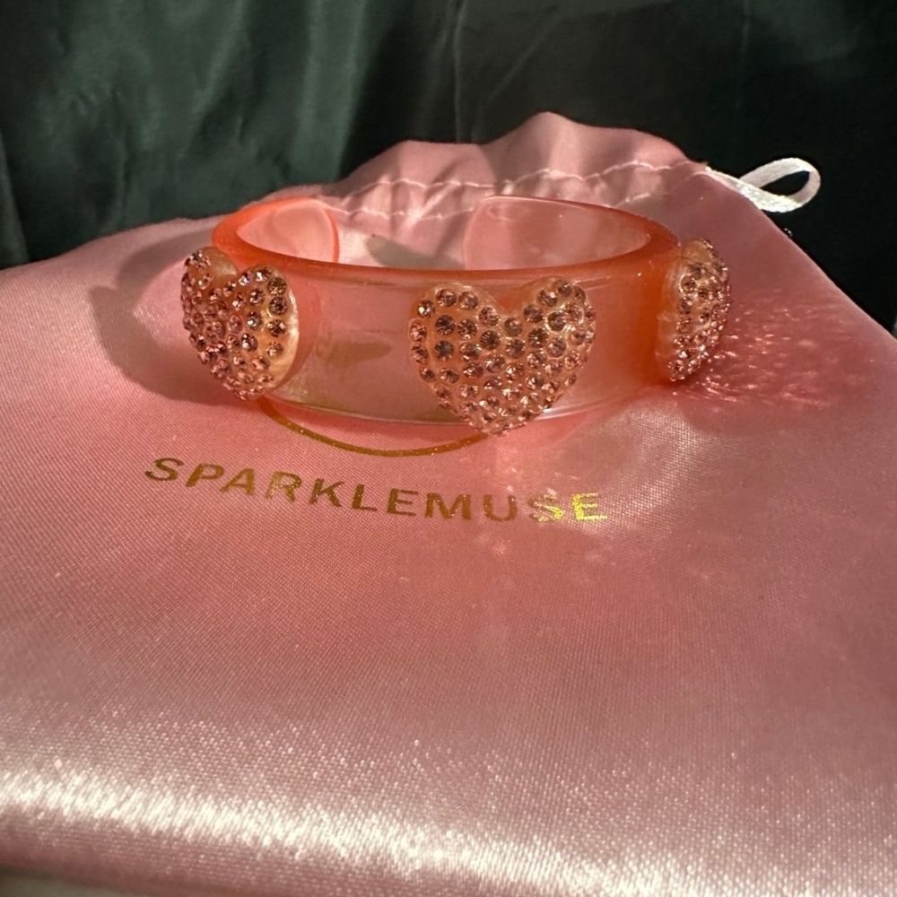 Pink Heart Bracelet